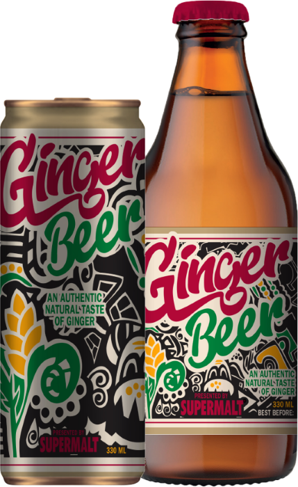Supermalt  Ginger Beer by Supermalt